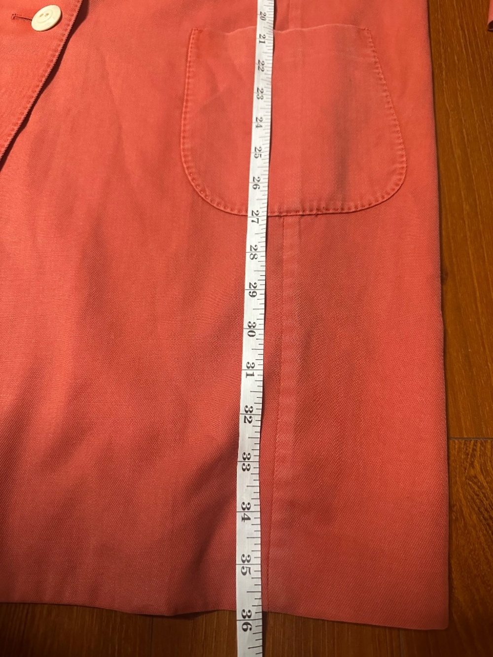 Boglioli Made in Italy Coral 💯Wool Coat, Unstructured Italian Tailoring, Size 8 - Picture 10 of 10